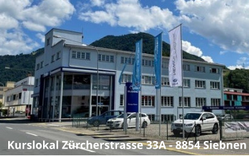 Kurslokal Zürcherstrasse 33A - 8854 Siebnen